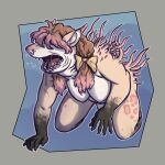  absurd_res fish furry hi_res invalid_color marine nude patreon patron_reward shark sketch teeth tentacles 