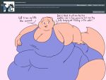  2018 4:3 4_fingers anthro ask_blog batspid2 big_breasts blue_clothing breast_squeeze breasts cleavage clothed clothing dialogue digital_drawing_(artwork) digital_media_(artwork) english_text eyebrows eyelashes female fingers flabby_arms flat_colors frill_(anatomy) head_crest head_frill holding_breast huge_breasts huge_hips huge_thighs juna_(batspid2) lizard love_handles membrane_(anatomy) membranous_frill morbidly_obese morbidly_obese_anthro morbidly_obese_female navel nipple_outline obese obese_anthro obese_female overweight overweight_anthro overweight_female pink_body pink_skin purple_eyes reptile scalie simple_background solo swimwear tail text thick_thighs tight_clothing 