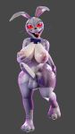  2023 3d_(artwork) absurd_res anonymousfm anthro areola balls big_areola big_breasts big_butt blender_(software) bow_tie breasts buckteeth butt clothed clothing digital_media_(artwork) erection five_nights_at_freddy&#039;s five_nights_at_freddy&#039;s:_security_breach genitals hand_on_breast hand_on_butt herm hi_res humanoid humanoid_genitalia humanoid_penis intersex lagomorph leporid looking_at_viewer mammal nipples nude open_mouth penis rabbit red_eyes scott_cawthon scottgames simple_background solo steel_wool_studios teeth thick_thighs tongue tongue_out vanny_(fnaf) whiskers wide_hips 