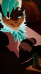  absurd_res animal_genitalia anthro clothed clothing dragon eyewear fur furred_dragon genitals glasses glistening glistening_body glistening_fur half-erect hi_res horn male nardo_pan_(fursona) nardoragon panhyridae panhyridae_(fursona) penis selfie shape_shifter sheath solo solo_focus submissive submissive_male virtual_reality 