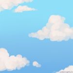  blue_sky cloud commentary day english_commentary highres no_humans pokemon pokemon_(anime) sky websmunks 