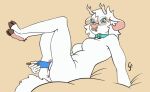  animated anthro antlers blush breasts deer digital_media_(artwork) female food fur genitals hair horn lying mammal masturbation no_sound nude on_back open_mouth penetration popsicle pussy simple_background solo vaginal vaginal_masturbation vaginal_penetration waitfurgodot 