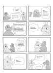  anthro ceratopsian comic dinosaur duo english_text facial_horn hi_res horn male male/male muscular muscular_anthro muscular_male nose_horn nude ornithischian pecs phoen reptile rex_(beast-trigger) scalie text theropod touching_head touching_shoulder towel triceratops trike_(beast-trigger) tyrannosaurid tyrannosaurus tyrannosaurus_rex 