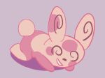  aliasing big_ears digital_drawing_(artwork) digital_media_(artwork) generation_3_pokemon jwatch laying_on_ground looking_at_viewer lying nintendo open_mouth pokemon pokemon_(species) simple_background spinda spiral_eyes 