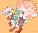  alolan_form alolan_vulpix animal_genitalia animal_pussy blush canid canine_genitalia canine_pussy clothed clothing digital_media_(artwork) eyelashes fan_character female feral fur genitals hair looking_at_viewer mammal nintendo open_mouth pawoo peaches pokemon pokemon_(species) pussy questionable regional_form_(pokemon) simple_background solo 