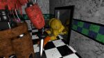  3d_(artwork) avian bird butt canid canine chicken digital_media_(artwork) duo female five_nights_at_freddy&#039;s five_nights_at_freddy&#039;s_2 fox galliform gallus_(genus) hi_res male male/female mammal phasianid scottgames source_filmmaker withered_chica_(fnaf) withered_foxy_(fnaf) yuuki_momofox_(artist) 