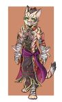  2022 anthro clothing countershading digital_drawing_(artwork) digital_media_(artwork) felid feline fur green_eyes hi_res kemono leopard_cat male mammal nekojishi nesuki-r prionailurus shu-chi signature simple_background solo studio_klondike visual_novel 