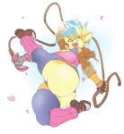  activision anthro big_butt bubble_butt butt bytt clothing crash_bandicoot_(series) female fur legwear pirate_tawna ramudey smile solo thigh_highs wide_hips 