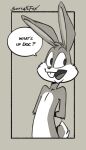  animal_humanoid anthro big_ears big_eyes big_teeth black_and_white bugs_bunny cartoon_eyes cheek_tuft comic facial_tuft fluffy fluffy_hair fluffy_tail hair head_tuft humanoid lagomorph lagomorph_humanoid leporid leporid_humanoid looking_away looking_back looking_over_back looking_over_sholder looking_over_shoulders looney_toons_show looney_tunes mammal mammal_humanoid monochrome open_mouth open_smile rabbit rabbit_ears rabbit_humanoid sketch smile softailfox solo speech_bubble tail the_looney_tunes_show tiny_toon_adventures toony tuft unfinished warner_brothers 