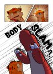  charmeleon comic darrow0 english_text generation_1_pokemon generation_2_pokemon hi_res nintendo p.r.o._pokeball pokeball pokemon pokemon_(species) quilava text video_games yuel 