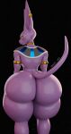  absurd_res adri164 beerus big_butt big_ears big_tail bubble_butt butt domestic_cat dragon_ball dragon_ball_super felid feline felis hairless hairless_cat hi_res huge_butt hyper hyper_butt looking_at_viewer male male/male mammal neck_piercing purple_body purple_skin ring_piercing solo tail thick_thighs wide_hips yellow_eyes 