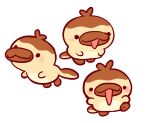  :3 blush brown_fur can&#039;t_be_this_cute chibi grindzone long_tongue original platypus stain swimming tongue tongue_out walking 