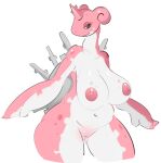  anthozoan anthro areola bedroom_eyes belly big_breasts black_eyes breasts cnidarian coral corsola countershade_arms countershade_legs countershade_neck countershade_torso countershading elpatrixf female flippers front_view fusion generation_1_pokemon generation_2_pokemon genitals glistening glistening_body horn huge_breasts hybrid lapras looking_at_viewer marine narrowed_eyes navel nintendo nipples nude pink_body pink_pussy pokemon pokemon_(species) pokemon_fusion pussy seductive shell simple_background slightly_chubby smile solo spots spotted_body thick_thighs white_background white_belly white_body 