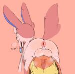  balls balls_on_face bodily_fluids drooling drooling_tongue duo dustyspaghetti ears_down ears_up eeveelution flareon generation_1_pokemon generation_6_pokemon genitals hi_res male nintendo pivoted_ears pokemon pokemon_(species) saliva sigh sighing sylveon tail tongue tongue_out tuft tufted_fur 