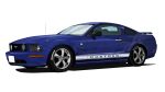  blue_car car ford_mustang highres kaiware motor_vehicle no_humans original shadow simple_background sports_car vehicle_focus white_background 