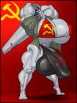  absurd_res aircraft balls big_balls big_breasts big_bulge big_penis bikini bikini_top breasts bulge clothed clothing female genitals gynomorph hammer_and_sickle hi_res huge_balls huge_breasts huge_bulge huge_penis humanoid hyper hyper_balls hyper_breasts hyper_bulge hyper_genitalia hyper_penis intersex lips living_aircraft living_machine living_vehicle machine muscular muscular_female nolollygagging partially_clothed penis pinup pose russian solo soviet_union stanislava_(thechavicgerman) swimwear thick_lips thong underwear uniform vehicle 