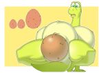  absurd_res apatosaurus big_breasts birth bodily_fluids breasts dinosaur diplodocid egg female genitals hi_res huge_breasts huge_egg momma_ida nipples oviposition pr-egg-nant pregnant pregnant_female pussy reptile sauropod scalie solo sweat 