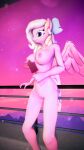  2023 3d_(artwork) 4k 9:16 absurd_res accessory anthro balcony bay_breeze bow_ribbon breasts cutie_mark dessert digital_media_(artwork) equid equine fan_character feathered_wings feathers female fluffy fluffy_mane fluffy_tail food fur hair hair_accessory hair_bow hair_ribbon hasbro hi_res horse ice_cream mammal my_little_pony nipples nude pegasus pony revamped_anthros ribbons silkworm205 simple_background solo source_filmmaker tail wings 