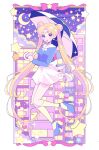  1girl bishoujo_senshi_sailor_moon blonde_hair breasts city city_lights cloud earrings heart highres holding holding_umbrella jewelry meowwniz night night_sky open_mouth skirt sky solo star_(symbol) tsukino_usagi umbrella white_skirt 