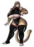  amber_cheng breasts clothing costume female haplorhine hi_res mammal monkey primate under_boob wide_hips 