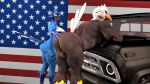  3d_(artwork) accipitrid accipitriform anthro avian bald_eagle balls big_butt bird bird_(petruz) blue_jay bubble_butt butt butt_grab corvid digital_media_(artwork) duo eagle erection feathers female flag genitals hand_on_butt hi_res jay_(bird) kyleroo looking_at_viewer male male/female muscular muscular_male new_world_jay nude oscine passerine penis petruz_(copyright) presenting presenting_hindquarters sea_eagle smile source_filmmaker stars_and_stripes truck_(vehicle) united_states_of_america vehicle 