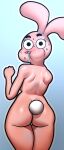  16:9 absurd_res anais_watterson cartoon_network digital_drawing_(artwork) digital_media_(artwork) female fur hi_res humanoid kranson lagomorph leporid mammal nude rabbit solo the_amazing_world_of_gumball widescreen 