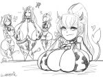  &lt;3 2023 after_transformation alternate_breast_size animal_humanoid animal_print areola areola_slip big_breasts big_butt bovid bovid_humanoid bovine bovine_humanoid breast_size_difference breasts butt cattle_humanoid clothing cow_print cowbell cross-popping_vein doki_doki_literature_club! ellipsis exclamation_point female glubtastic group horn horned_humanoid huge_breasts huge_butt huge_thighs humanoid hyper hyper_breasts looking_at_viewer mammal mammal_humanoid monika_(doki_doki_literature_club!) monochrome natsuki_(doki_doki_literature_club!) sayori_(doki_doki_literature_club!) signature tail text thick_thighs wide_hips yuri_(doki_doki_literature_club!) 