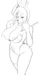  absol absurd_res anthro areola areola_slip breasts cleavage clothed clothing female generation_3_pokemon hi_res looking_at_viewer nintendo pokemon pokemon_(species) rusal32 solo 