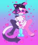  &lt;3 absurd_res anal anal_masturbation anal_penetration anthro belly bite biting_lip blush breasts calico_cat clothing dildo dildo_in_ass dildo_insertion dildo_sitting dipstick_tail domestic_cat epic_games fake_ears fan_character felid feline felis fluffy fortnite fur genitals gynomorph hand_on_breast hand_on_penis hat hat_only head_tuft headgear headgear_only headwear headwear_only hi_res intersex makeup mammal markings masturbation meow_skulls_(fortnite) mostly_nude nyan_skulls_(nyanoraptor) object_in_ass one_eye_closed parfaerie paws penetration penis pink_body pink_fur purple_body purple_fur sex_toy sex_toy_in_ass sex_toy_insertion solo sparkles tail tail_markings trans_(lore) trans_woman_(lore) tuft white_belly 