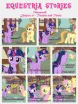  absurd_res alice_goldenfeather_(estories) bangs building dialogue equid equine estories fake_cutie_mark female feral fluttershy_(mlp) flying folded_wings frantic friendship_is_magic frown group hasbro hi_res horn leaving mammal my_little_pony outside pegasus plant ponyville running spread_wings tree trio twilight_sparkle_(mlp) walking wide_eyed winged_unicorn wings 