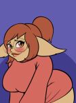  animated anthro big_breasts blen_bodega blep breasts clothed clothing clothing_lift eyewear genitals glasses league_of_legends nipples one_eye_closed pussy riot_games tongue tongue_out wink yordle 
