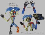  animatronic broken caloxya clothing colored_sketch damaged daycare_attendant_(fnaf) five_nights_at_freddy&#039;s five_nights_at_freddy&#039;s:_security_breach fool&#039;s_hat hat headgear headwear hi_res humanoid jester machine male robot ruined_daycare_attendant_(fnaf) scottgames sketch solo steel_wool_studios withered 