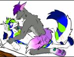  &lt;3 anthro apartment canid canine canis demon duo female flower hybrid intersex intersex/intersex love male male/female male/male mammal plant sex sound wolf wroogy young 
