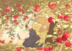  apple asailorsoldier bandanna clothing detailed_background duo eyes_closed food fruit kerchief kissing lagomorph leonardo_(tmnt) leporid male male/male mammal miyamoto_usagi outside plant rabbit reptile romantic romantic_ambiance romantic_couple scalie teenage_mutant_ninja_turtles tree turtle usagi_yojimbo 