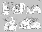  anthro balls big_balls big_breasts big_butt big_penis black_and_white blush bodily_fluids bovid breast_play breastfeeding breasts butt caprine clothing deltarune dragon duo expansion eyewear female female/female genital_fluids genitals glasses goat group growth hair hi_res horn huge_balls huge_breasts huge_butt huge_penis humping hyper lactating male male/female mammal mature_female messy milk monochrome nipple_fetish nipple_pinch nipple_play oral penis pinch ponytail precum ralsei sex sketch steam surprise susie_(deltarune) talons titfuck toriel torn_clothing trio undertale_(series) underwear zixzs-redlight 