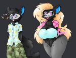  &lt;3 &lt;3_eyes anthro big_breasts bimbofication black_body black_fur blonde_hair bodily_fluids breast_growth breasts canid canine canis clothed clothing colored ear_piercing ear_ring female fur gender_transformation growth hair hair_growth hands_between_legs happy hi_res hypnosis long_hair male mammal mind_control mtf_transformation pendulum personality_change piercing quickcast ring_piercing saliva sequence solo spiral_eyes tail thick_thighs transformation white_body white_fur wolf 