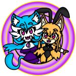  absurd_res animatorar anthro canid canine duo felid feline female female/female fox furryfox gardevoir gardiehayden generation_3_pokemon haydendjredskin hi_res humanoid interspecies logo mammal nintendo pokemon pokemon_(species) pokephilia 