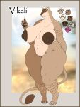  2020 3:4 absurd_res anthro areola belly big_areola big_breasts big_nipples body border breasts brown brown_areola brown_nose claws colored digital_media_(artwork) dizzyknight felid female fupa hi_res huge_breasts huge_hips ling_tail lion lips mammal markings mature_anthro mature_female model_sheet multicolored_body nipples pantherine pawpads paws purple_eyes sagging_breasts signature smile solo standing tail tail_tuft teeth thick_thighs third-party_edit tuft venus_figure vikeli_(dizzyknight) white_belly wide_hips yellow_border 