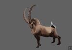  absurd_res bovid caprine feral goat hi_res horn mammal metalinhun solo tail 