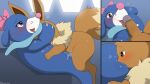  absurd_res balls blue_body blush bodily_fluids brown_body brown_eyes brown_fur cum cum_in_pussy cum_inside cunnilingus duo eevee female female_penetrated feral feral_on_feral feral_penetrated feral_penetrating feral_penetrating_feral fur generation_1_pokemon generation_7_pokemon genital_fluids genitals hi_res licking male male/female male_penetrating male_penetrating_female multicolored_body multicolored_fur nintendo open_mouth open_smile oral penetration penile penile_penetration penis penis_in_pussy penis_lick pokemon pokemon_(species) popplio sex smile tan_body tan_fur tongue tongue_out two_tone_body two_tone_fur vaginal vaginal_penetration white_body winick-lim 