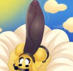  absurd_res animal_humanoid antennae_(anatomy) anthro arthropod arthropod_abdomen arthropod_humanoid asty_(plushtrapboyuwu) balls bandanna bee bee_humanoid big_balls big_butt big_penis black_and_yellow_body black_balls black_body black_genitalia black_genitals black_penis black_sclera black_skin butt cloud erection eyebrows flower flower_petals fur genitals glans hands_behind_back hi_res huge_balls huge_butt huge_penis huge_thighs humanoid humanoid_genitalia humanoid_penis hymenopteran hymenopteran_humanoid hyper hyper_balls hyper_genitalia hyper_penis insect insect_humanoid kerchief long_penis looking_at_viewer looking_back lying male multicolored_body nude on_back on_flower penis petals plant plushtrapboyuwu presenting presenting_penis scarf small_but_hung smile solo thick_eyebrows thick_penis thick_thighs throbbing throbbing_penis twitching two_tone_body vein veiny_penis wide_hips yellow_and_black yellow_body yellow_fur yellow_skin 