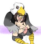  accipitrid accipitriform after_orgasm after_sex after_vaginal animal_crossing anthro apollo_(animal_crossing) avian bald_eagle beak big_beak bird blush bodily_fluids bottomless bottomless_anthro bottomless_male breasts brown_eyes brown_hair clothed clothing cum cum_in_pussy cum_inside cum_on_penis duo eagle erection eye_roll feather_hands feathers female female_on_anthro female_on_top footwear footwear_only fucked_silly genital_fluids genitals grey_body grey_feathers hair human humanoid_genitalia humanoid_penis jacket jacket_only larger_anthro larger_male leaking_cum looking_at_viewer looking_pleasured lying_on_another male male/female male_on_human mammal mostly_nude mostly_nude_female mostly_nude_human nintendo on_top penile penis pink_penis sea_eagle simple_background sitting size_difference smaller_female smaller_human smile socks socks_only spreading tongue tongue_out topwear unknown_artist vein veiny_penis villager_(animal_crossing) white_body white_feathers winged_arms wings yellow_beak 