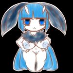  2023 3_fingers :&lt; animal_humanoid antennae_(anatomy) arthropod arthropod_humanoid bangs big_breasts blue_eyes blue_hair blue_nipples blue_pussy breasts chibi colored_sketch featureless_feet female fingers flat_colors genitals hair hands_on_hips humanoid insect insect_humanoid inverted_nipples lepidopteran lepidopteran_humanoid moth moth_antennae moth_humanoid neck_tuft nipples pussy renv short_stack sketch solo tuft wide_hips 