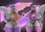  animatronic anthro big_breasts big_butt black_sclera breasts butt canid canine canis clothing curvy_figure dialogue duo ear_piercing ear_ring eyewear female finger_in_mouth five_nights_at_freddy&#039;s five_nights_at_freddy&#039;s_world fox funta_foxa_(photolol.03) funtime_foxy_(fnaf) funtime_foxy_(fnafsl) glasses hand_on_hip hi_res la-lolbita_(photolol.03)] legwear lingerie lipstick lolbit_(fnaf) machine makeup mammal money nipple_piercing nipples photolol.03 piercing rgb rgb_lighting ring_piercing robot scottgames simple_background sister_location text thick_thighs voluptuous wide_hips yellow_eyes 