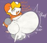  &lt;3 2023 anthro ashley_graham_(resident_evil) balls blonde_hair blorp bodily_fluids breasts clothing cum cum_inflation cum_inside cum_on_balls digital_media_(artwork) english_text excessive_cum excessive_genital_fluids female genital_fluids genitals grey_balls grey_paws hair hi_res inflation inverted_nipples larger_male leon_kennedy_(resident_evil) lidded_eyes male mammal mostly_offscreen_character motion_lines motion_outline mouse mouse_tail moushley murid murine nipples nonbinary_bunny open_mouth orange_clothing orange_shirt orange_topwear orgasm pink_tail purple_background rodent shirt signature simple_background size_difference slosh sloshing_belly smaller_female solo_focus tail text topwear tremble_spikes white_body white_breasts white_paws 