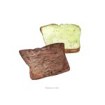  39no39 food food_focus no_humans original pound_cake simple_background still_life twitter_username white_background 