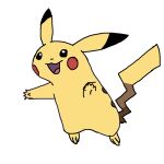  fur generation_1_pokemon hi_res nintendo pikachu pokemon pokemon_(species) simple_background tail theglitcher white_background yellow_body yellow_fur 