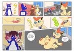  cheesecakebunno clothing comic digital_media_(artwork) footwear generation_5_pokemon hi_res izzythemew lace legendary_pokemon macro mammal micro mouse murid murine nintendo pokemon pokemon_(species) rodent shoelace shoes size_difference victini vore 