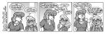  anthro beagle brave_new_world_(style_wager) breasts canid canine canis chest_tuft cleavage clothed clothing comic cricetid dialogue domestic_dog duo english_text female fur gisel_geller hair henrietta_hound hunting_dog jewelry lemming mammal necklace rodent scent_hound style_wager text tuft 