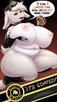  absurd_res anthro big_breasts bovid breasts burger caprine female food fur genitals goat hi_res huge_breasts mammal nipples pussy replica_(artist) solo thick_thighs white_body white_fur 